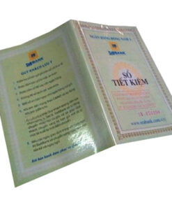 Bao nhựa sổ tiết kiệm