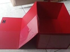 Bìa hộp si đúc 20F màu đỏ