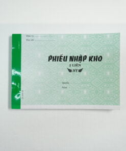 Phiếu nhập kho 2 liên 13x19cm