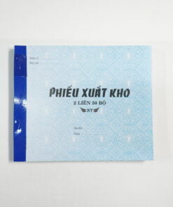 Phiếu xuất kho 2 liên A5