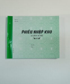 Phiếu nhập kho 2 liên A5