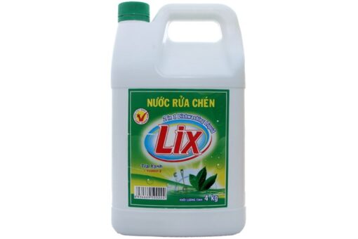 Nước rửa chén Lix can 4Kg